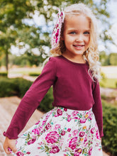Frilled Sleeve Shirt - Solid Autumn Breeze